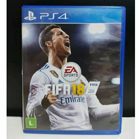 Jogo Fifa 18 - Ps4 Mídia Física Usado