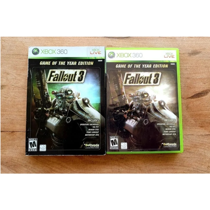 JOGO FALLOUT 3 G.O.T.Y. - XBOX 360/ONE