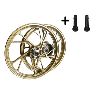 Roda Liga leve Fan Titan 160 / 150 2014 a 2021 e 150 2004 a 2013 Disco tambor Pe De Galinha dourado