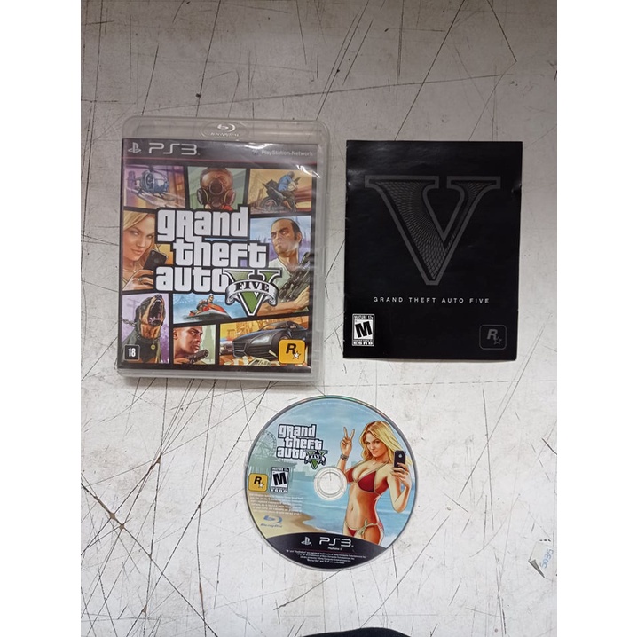 Grand Theft Auto V - GTA 5 - PlayStation 3