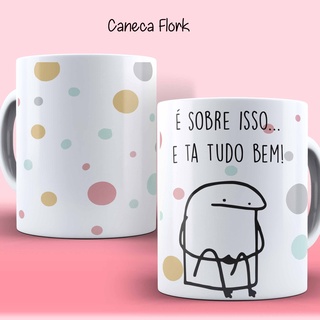 Caneca Flork Plastico - Meme, Presente, Lembrança, Amigo Secreto