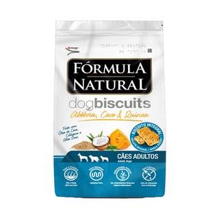 Biscoito Formula Natural Dog Biscuits Cães Adultos Abobora ? 250g
