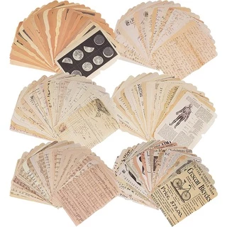 Journamm Álbum De Fotos De 25 Folhas Vintage Journaling Para Scrapbooking/Artesanato/Papéis/Planner/Pléticos