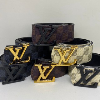 Cinto Louis Vuitton Masculino Lv Preto, by Acessórios da Moda