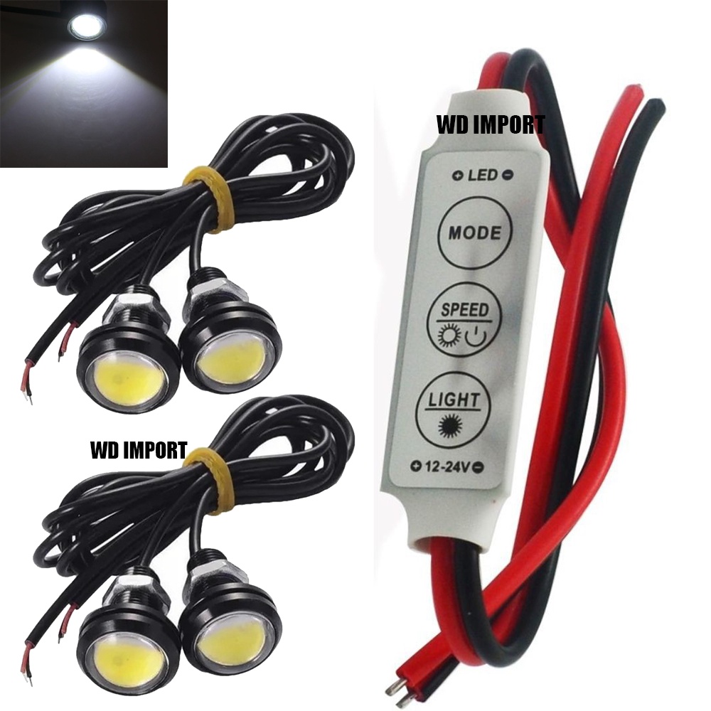 Led Strobo Olho de Gato + Central Controladora de Efeitos 12V Shopee