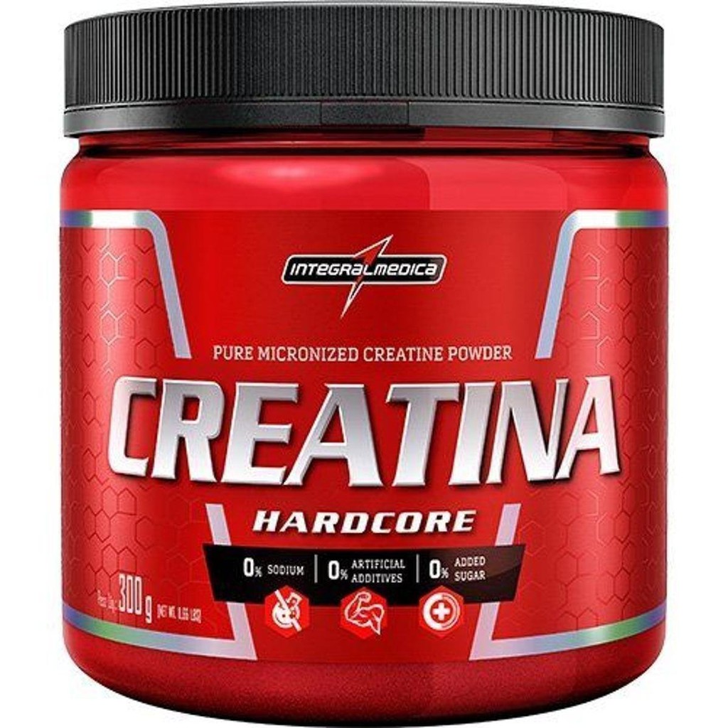 Creatina Pura Monohidratada 300g Integral Médica Promoção Top Demais
