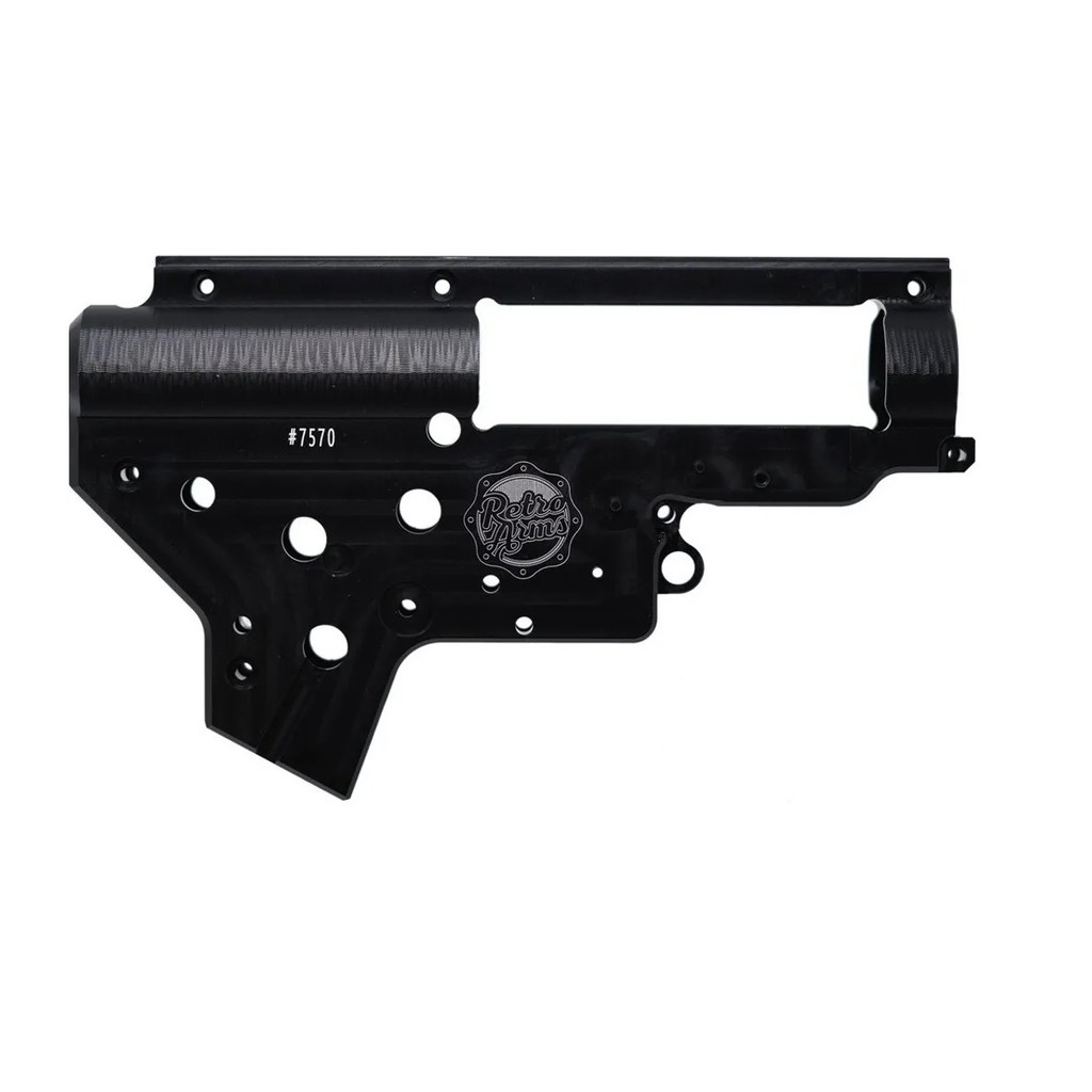 Gearbox Airsoft Retro Arms V2 Cnc 8mm 100 Alum 7075 Aeg M4 M16 MP5