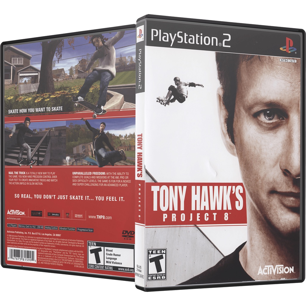 Tony Hawk's Project 8 De Ps2 | Brasil