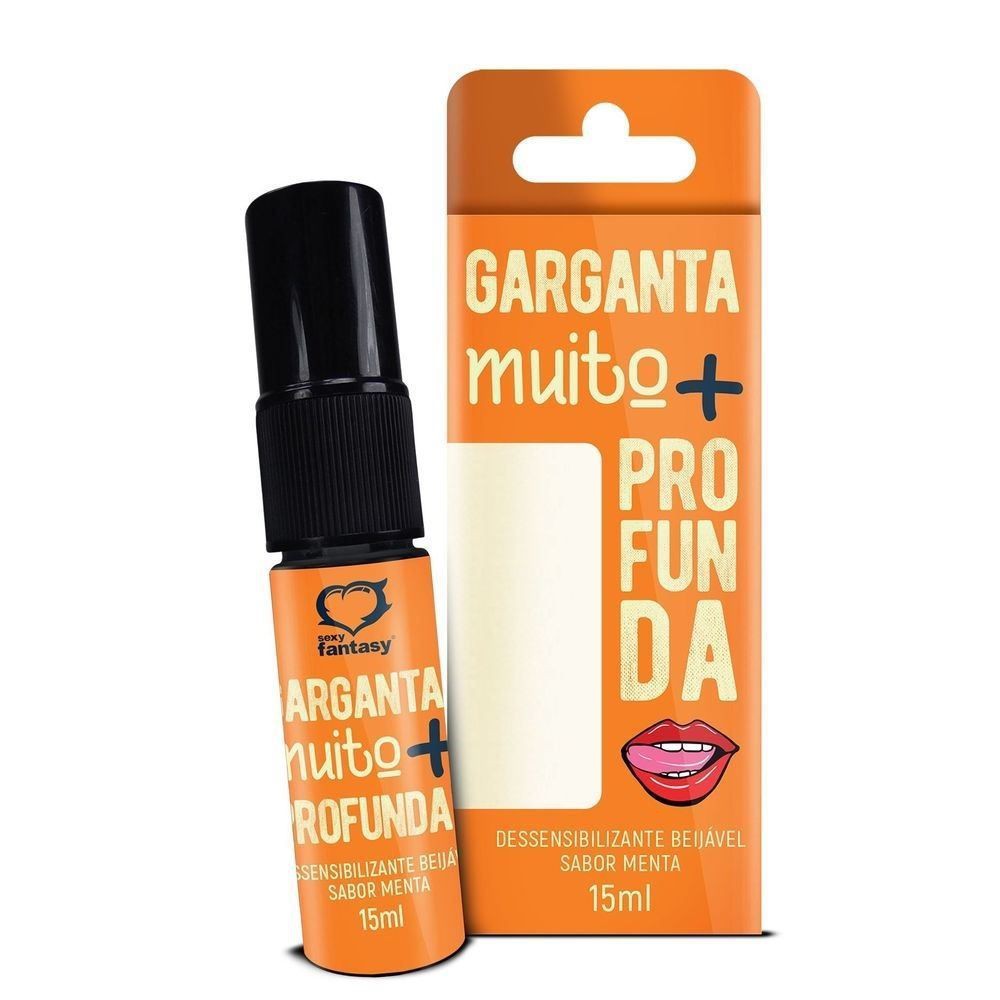 GARGANTA MUITO MAIS PROFUNDA SPRAY ML SEXY FANTASY SEXO ORAL SEX SHOP Shopee Brasil