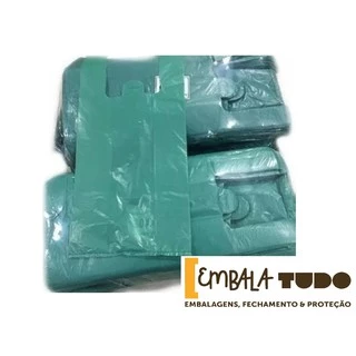 Sacola Plástica Reforçada 1KG Promoção pronta entrega aguenta peso