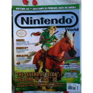 Revista Nintendo World games jogos raras volumes 140 141 142 143 144 145  146 147 148 149 harry potter star fox wii zelda lego pokemon 3ds mario  donkey kong mickey