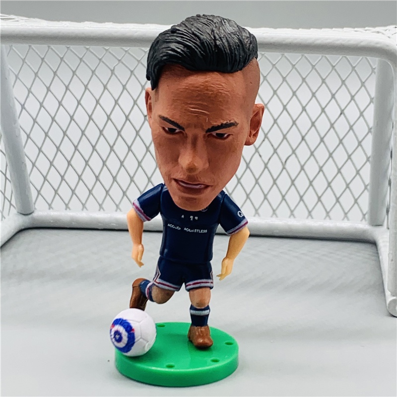Soccerwe 7cm Altura Jogador De Futebol Star Mini Cartoon Doll
