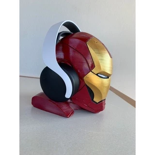 Suporte de Headset Homem de Ferro - Headphone - Fone de ouvido - Iron Man