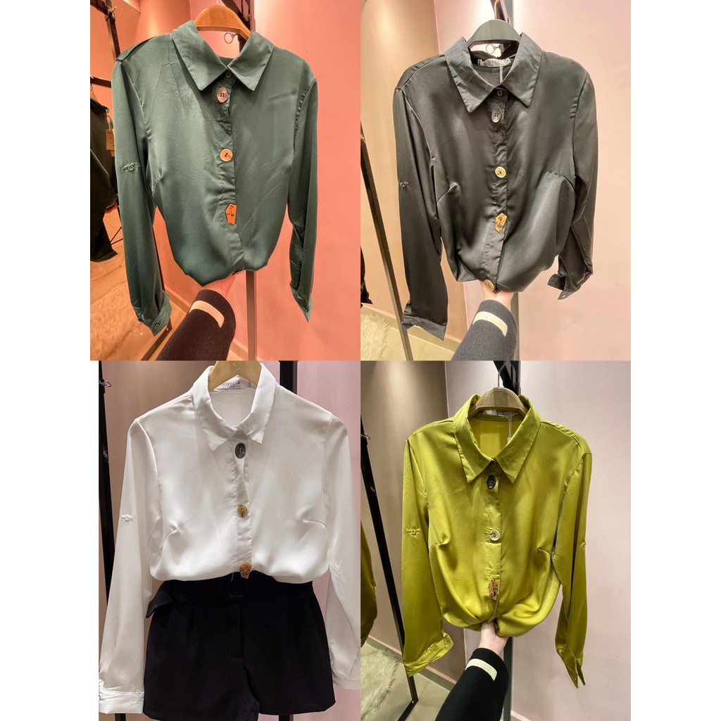 Camisas de seda store femininas