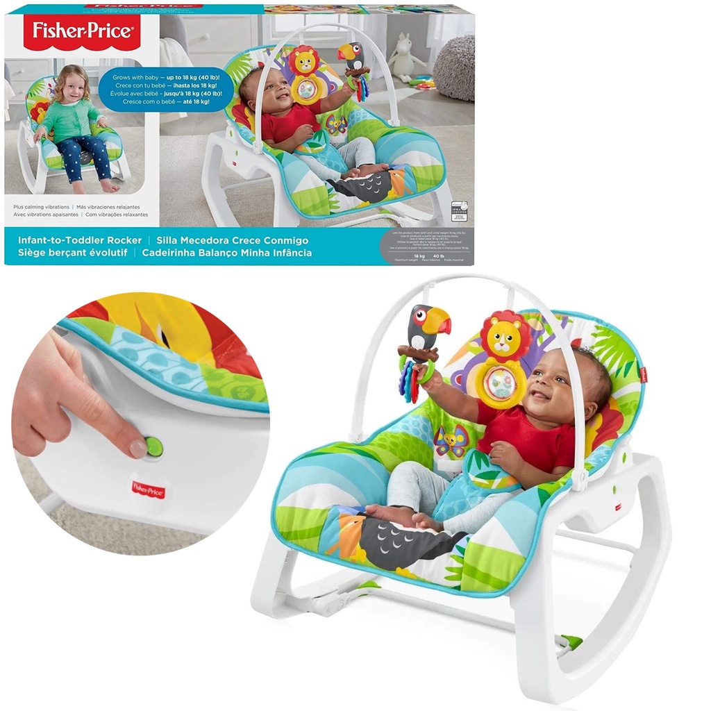 Cadeira Cadeirinha Balanço Fisher Price Minha Infancia Bebe | Shopee Brasil