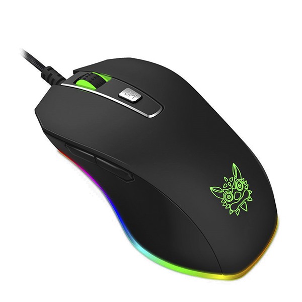 Mouse Game Mecânico Cw60 Retroiluminado 8000 Dpi 7 Botão Led | Shopee ...