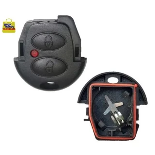 Capa e Contra Capa de chave telecomando para linha Volkswagen Fox e similares Material em ABS Emborrachado, com Led, Ótima Qualidade