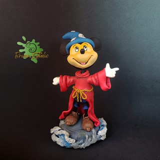 Boneco Escultura em Biscuit Mickey