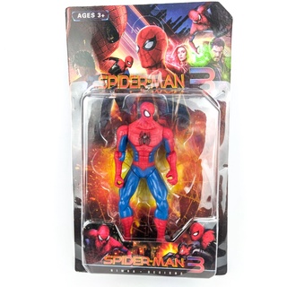 Boneco Action Figure Homem Aranha Spiderman Preto 17 Cm A6