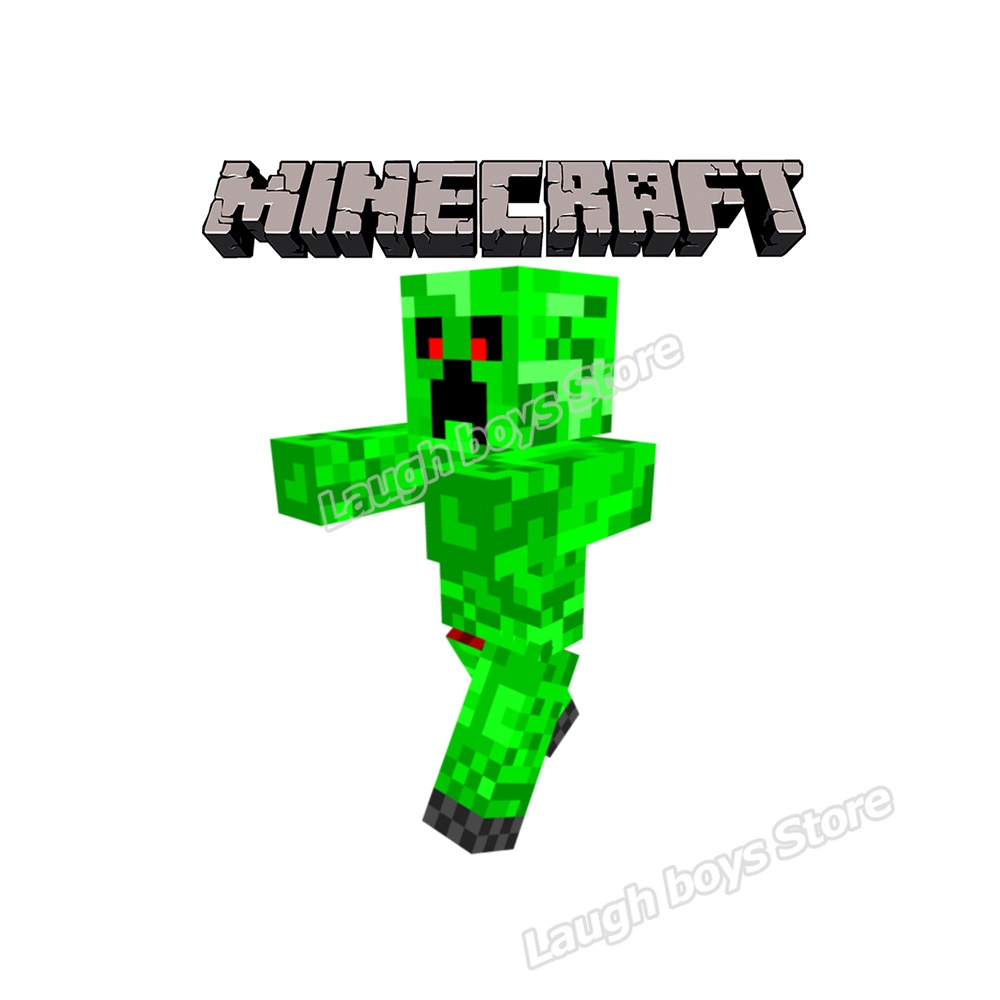 Minecraft Adesivo De Transferência De Calor De Desenhos Animados ...