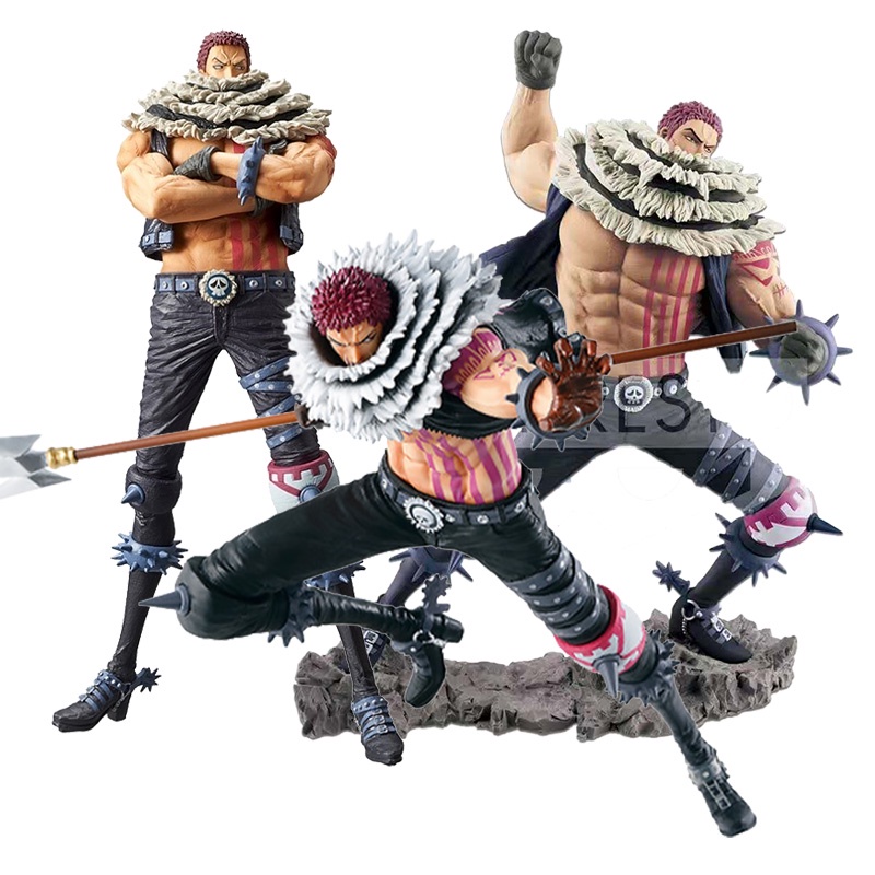 Desenho Animado One Piece Figura Anime, Action Figure, Boneca Modelo De  Coleção, Ornamentos De Bordo, Brinquedos De Presente, Charlotte Katakuri,  Grande Mãe - AliExpress