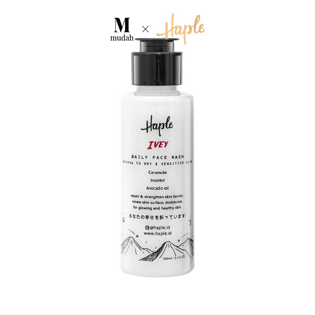 Haple-Lavagem Facial Ivel | Para Todos Os Tipos De Pele | Shopee Brasil