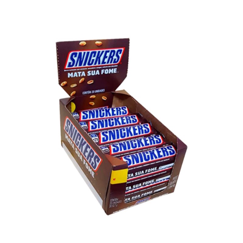 Chocolate Snickers Original , Ideal Para Dar Aquela Energia Na Correria ...