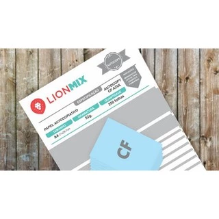 PAPEL AUTOCOPIATIVO CF 52g. AZUL - A4 PCT 250 FOLHAS