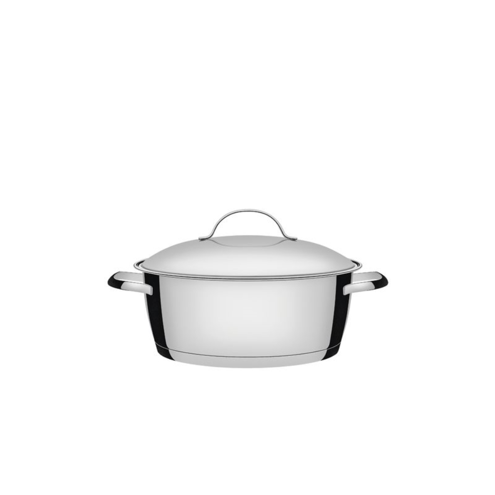 Caçarola Rasa Aço Inox Fundo Triplo Allegra 22cm Tramontina