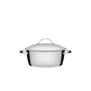 Caçarola Rasa Aço Inox Fundo Triplo Allegra 22cm Tramontina