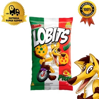 Salgadinho Lobits Sabor Pizza Kit com 5/uni