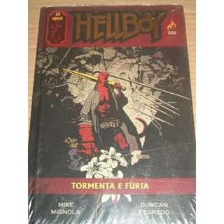 Hq Hellboy Tormento e fúria Novo Lacrado