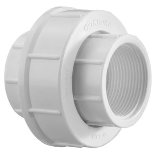 União Roscavel 3/4'' Branca - KRONA