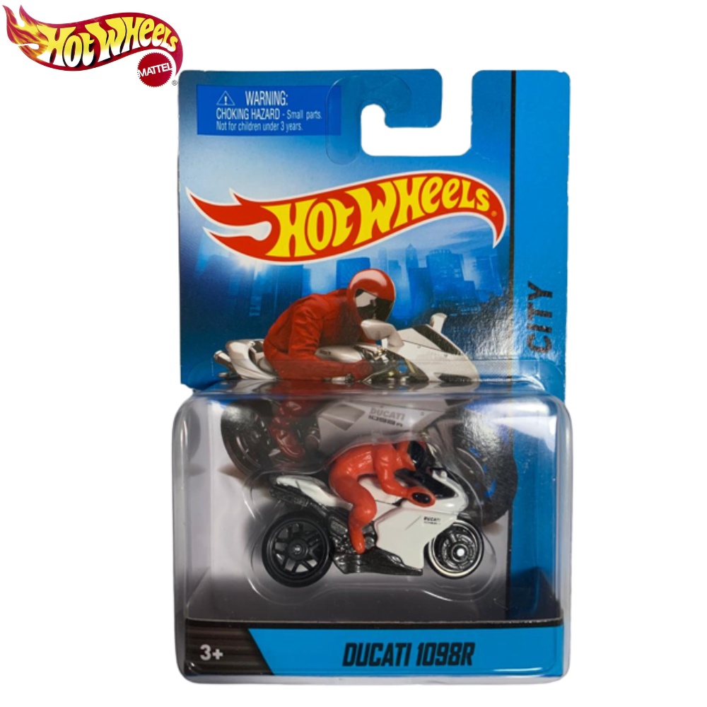 Desenho de Hot Wheels Ducati 1098R pintado e colorido por Moto o