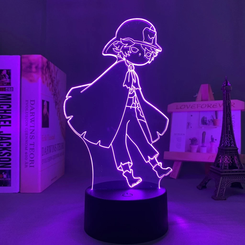 Sky Children of The Light Game Led Night for Bedroom Luz Noturna Decorativa Presente De Aniversário Infantil Decoração De Quarto 3d Lamp