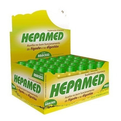 Caixa Hepamed - 48 flaconetes | Shopee Brasil