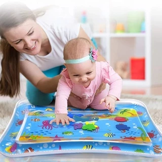 Tapete Inflável Para Bebês, Um Brinquedo Multifuncional De Água Para Promover Educação E Desenvolvimento Infantil