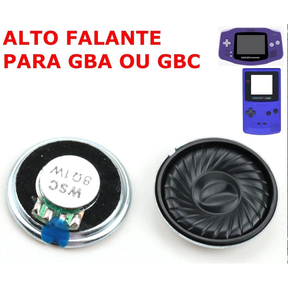Speaker Novo Alto Falante Para GameBoy Color Gbc e Game Boy Advance Gba