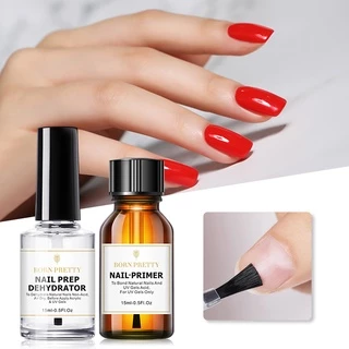 BORN PRETTY Nail Desidratador Gel UV Base Top Coat Esmalte 15ml