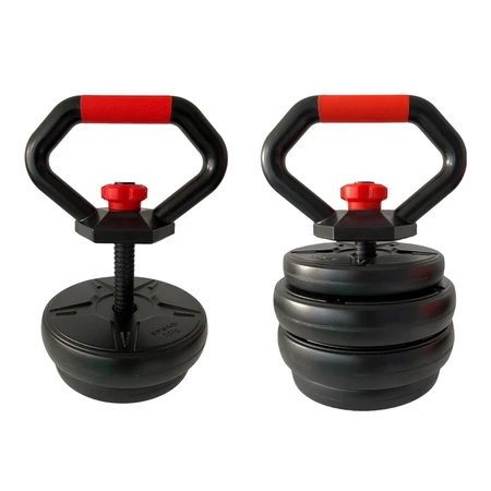Kit Halteres Musculação Kettlebell 6 Em 1 Peso 30kg Odin Fit