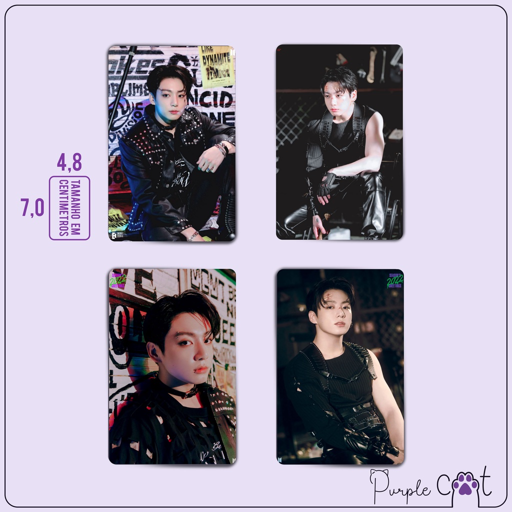 Kit Mini Photocards Jungkook BTS | Fanmade | Shopee Brasil