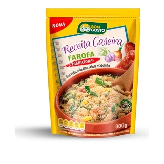 FAROFA BOM GOSTO - TRADICIONAL - PCT 300G