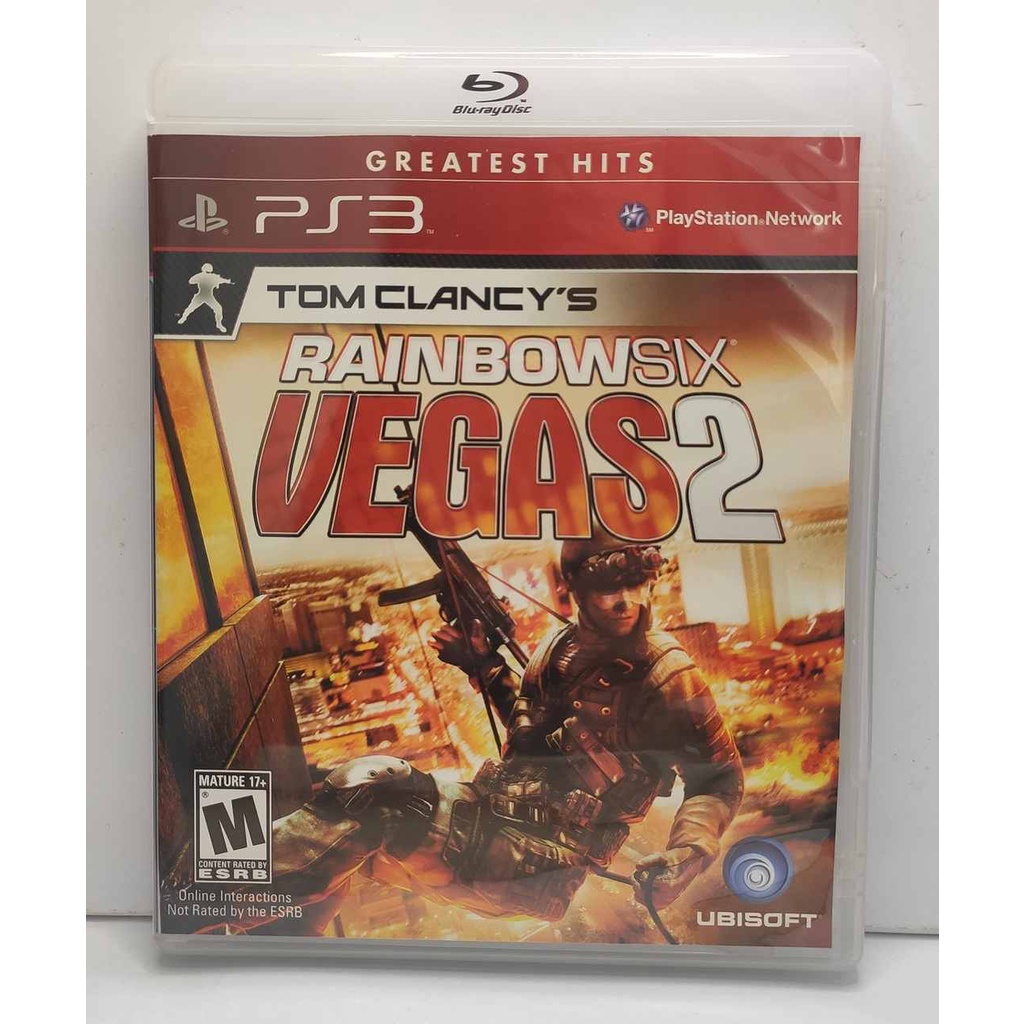 Jogo Tom Clancy's: Rainbow Six Vegas PlayStation 3 Ubisoft com o