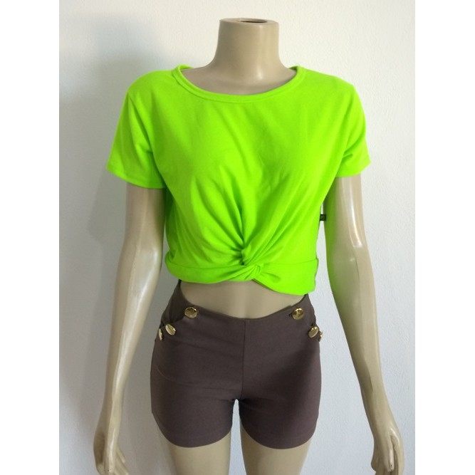 Blusas best sale verde fosforescente