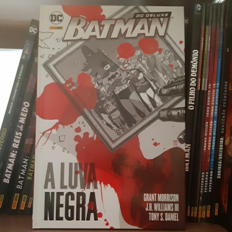 BATMAN DC DELUXE - A LUVA NEGRA - ED PANINI - heroishq-gibis