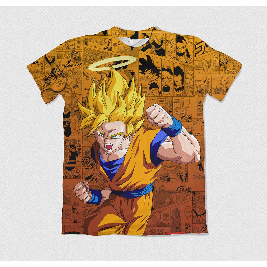 CAMISETA GOKU SUPER SAYAJIN 2