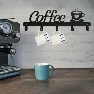 Suporte Para Caneca De Café Montado Na Parede , De Metal Copos Medalhas E Prêmios , Cabide Chaves De Casaco , Pingente ,