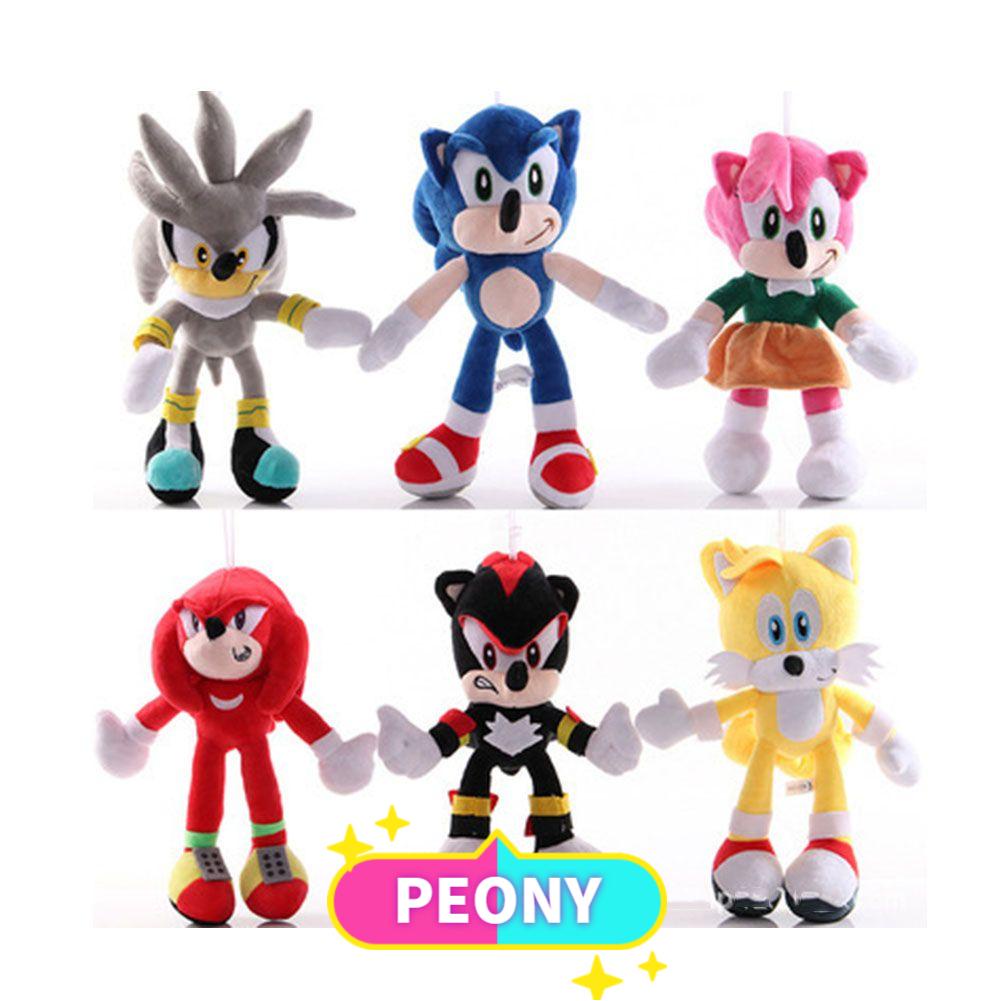 Boneco Pelúcia Turma do Sonic Infantil Para Escolher