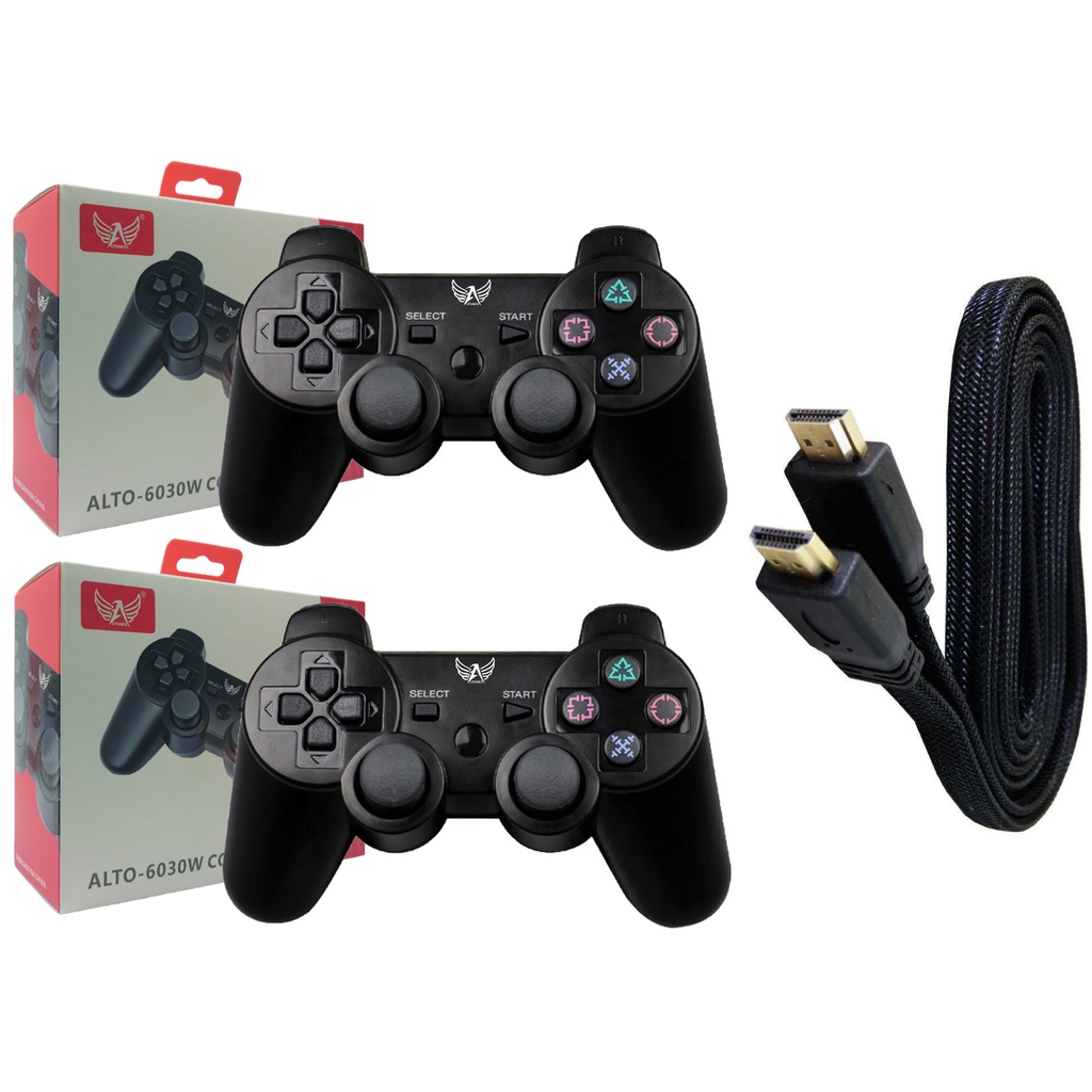 Controle playstation 3 ps3 Otima Qualidade - Black Games