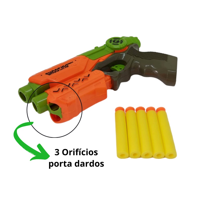 10pçs Refil Nerf Balas De Eva Com Recarga De Furo De Espuma De Recarga  Dardos Seguro Brinquedo Arma Para Nerf